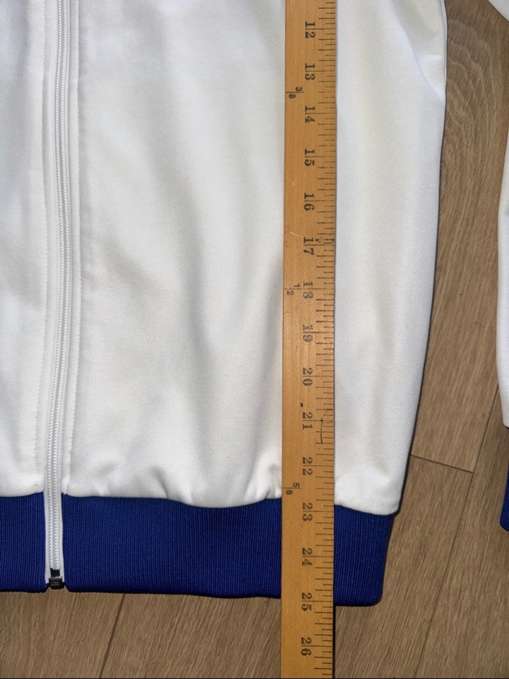 adidas Originals x Jude Bellingham Track Top Jacket White Blue Size M - Picture 16 of 16